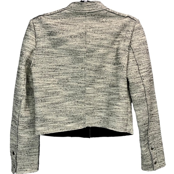 Theory Bavewick K. Branson Tweed Moto Jacket - Picture 5 of 7